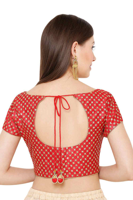 Shop Blouse in Red