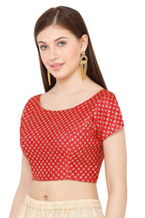 Buy Art Silk Embroidered Blouse Online