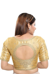 Shop Art Silk Embroidered Blouse Online