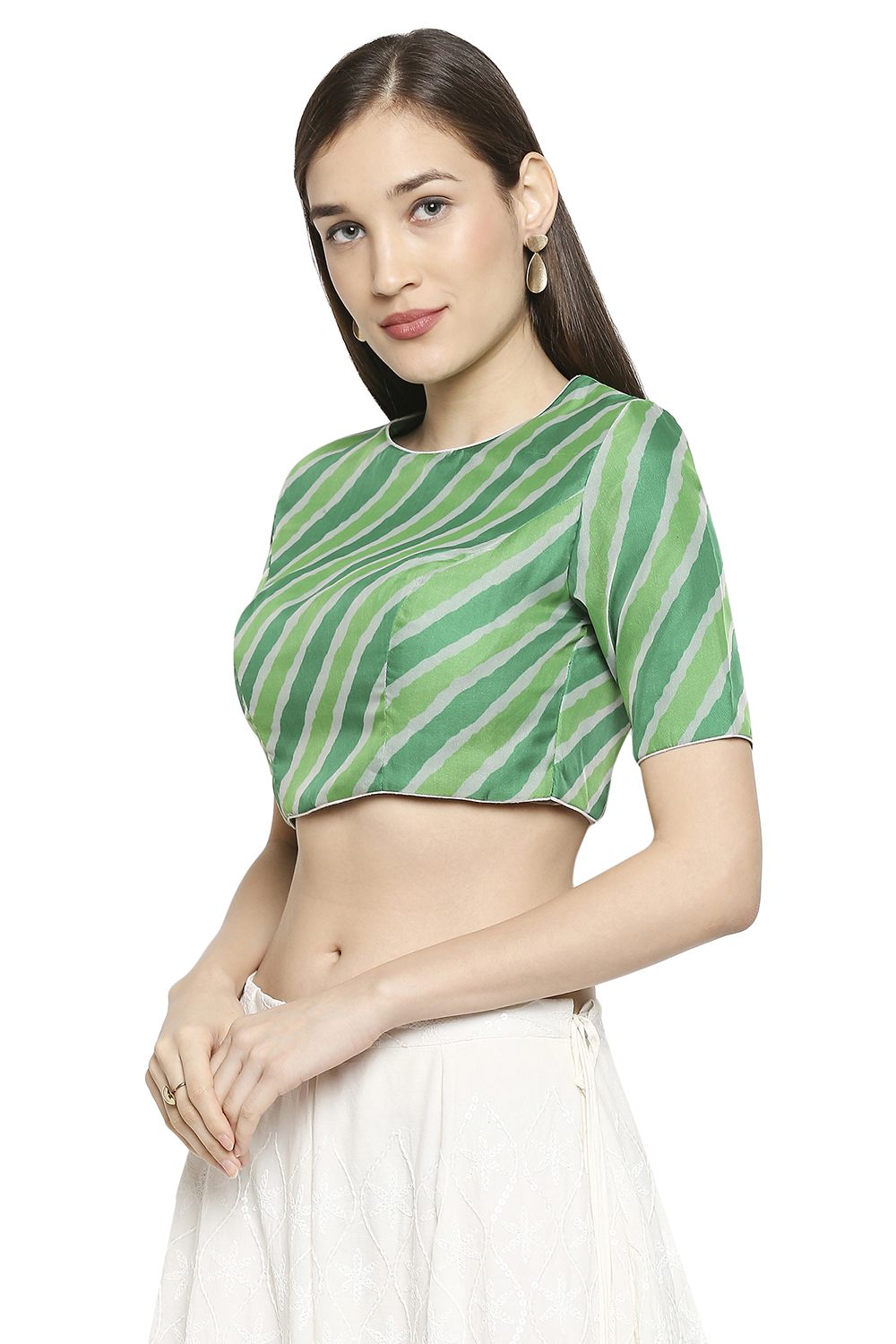 Shop Women's Green Orgenza Blouse