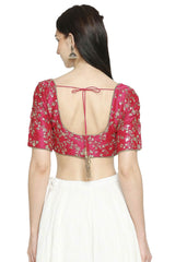 Shop Mulbury Silk Embroidered Blouse Online