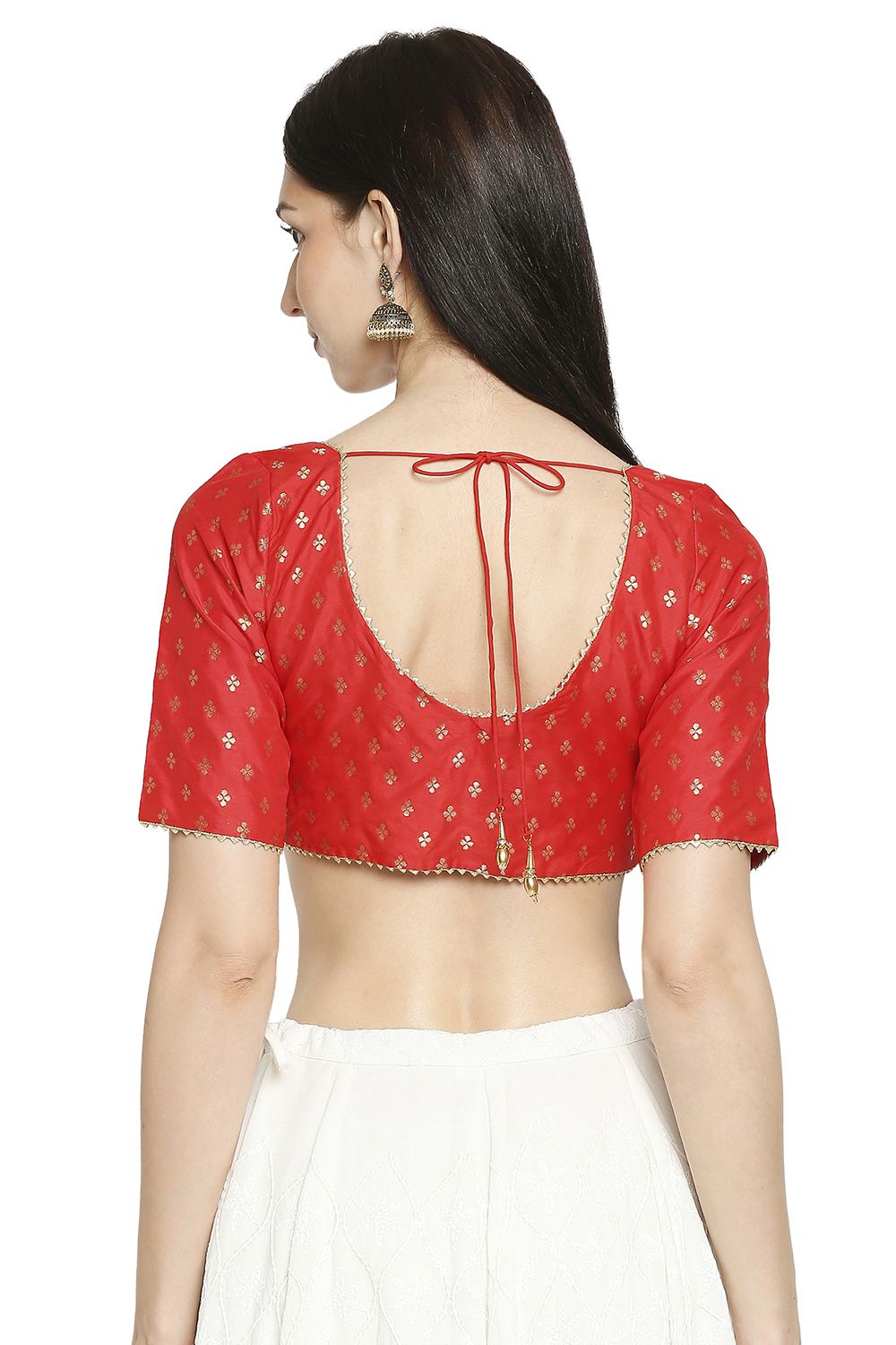 Shop Brocade Embroidered Blouse Online