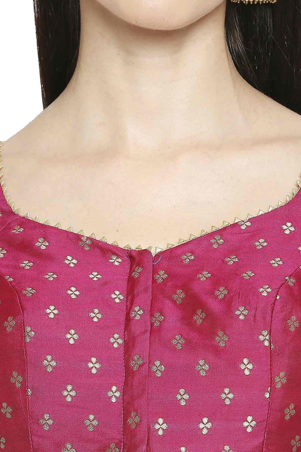 Buy Blouse in Pinkish Maroon