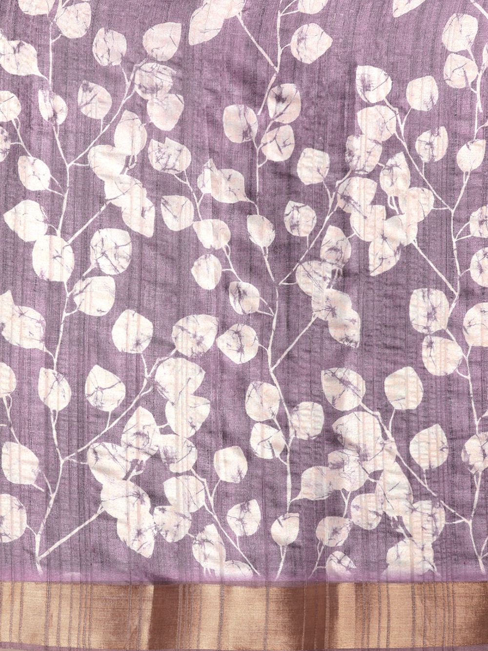 Lavender Soft Silk Digital Print Saree