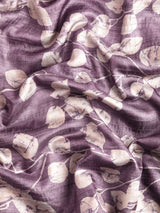 Lavender Soft Silk Digital Print Saree