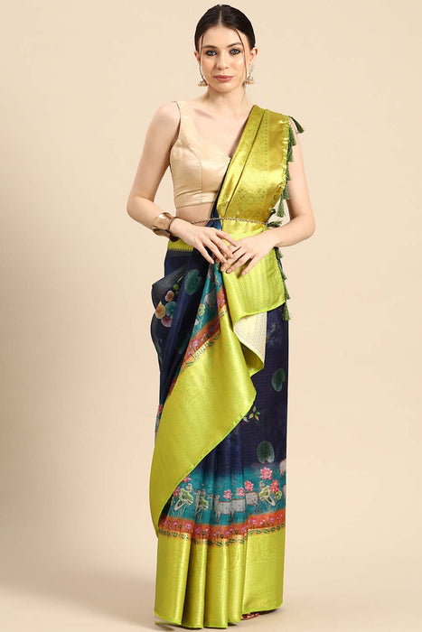 TRB SATIN CREPE WITH LEOPARD PRINT SAREE – The Revive Boutique