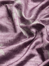 Lavender Soft Silk Digital Print Saree