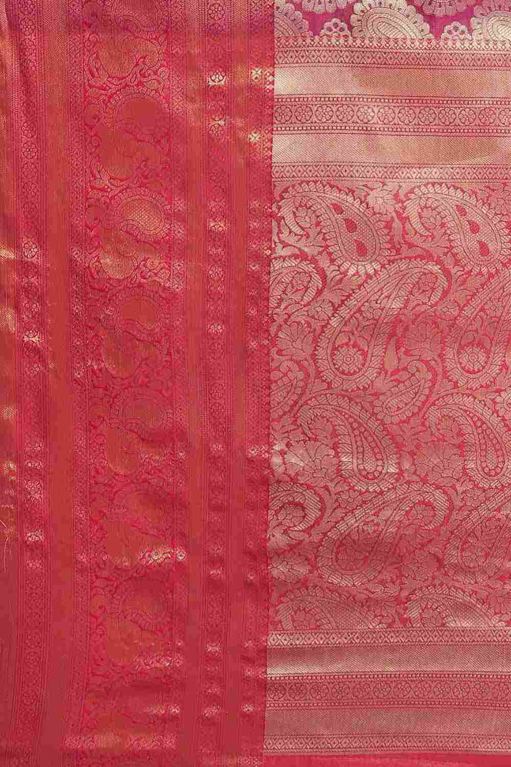 Buy Pink Art Silk brocade Saree Online