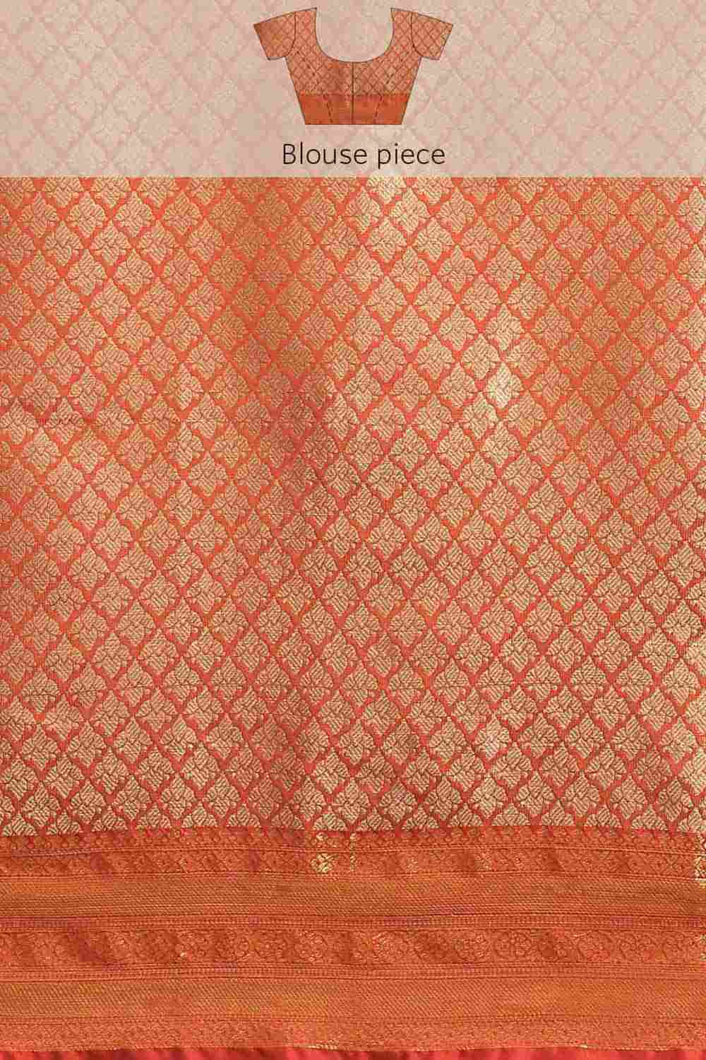 Buy Pink Art Silk brocade Saree Online