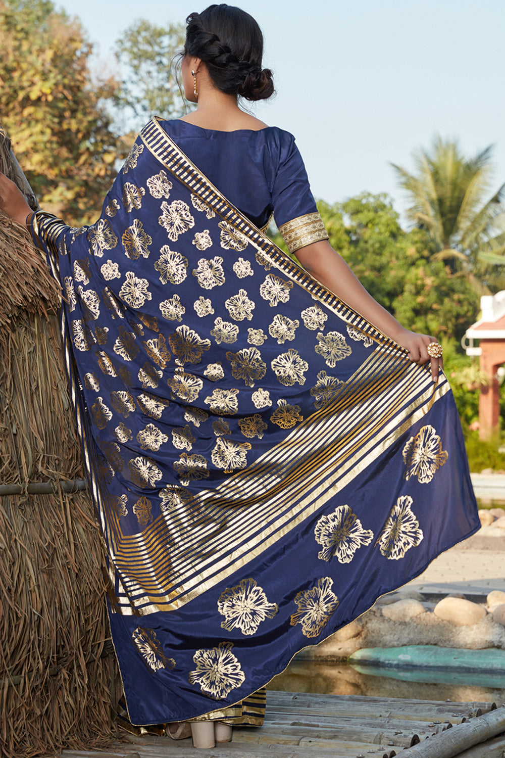 Banarasi Silk Saree Karmaplace