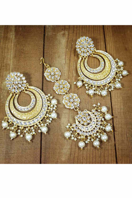 Buy Necklace Set In Gold For Women's