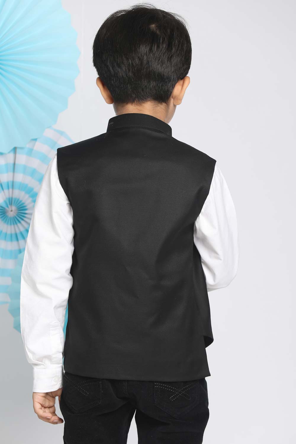 Buy Kids Nehru Jacket in Black