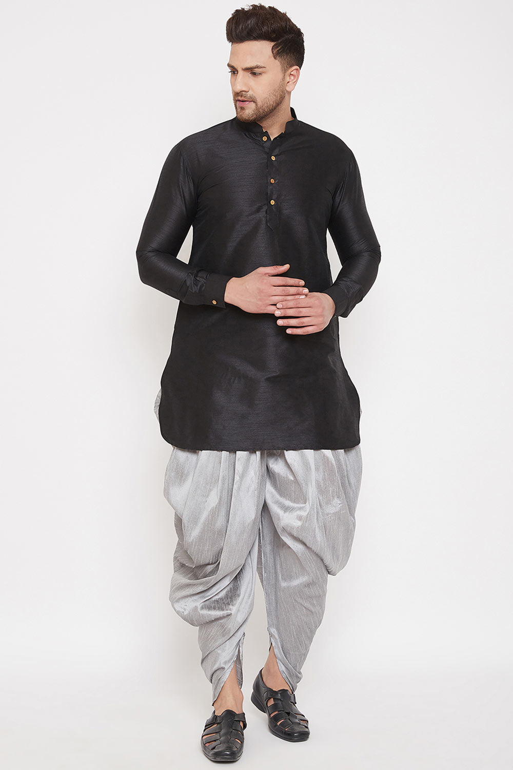 New Designer Festive Wear Dhoti in Grey