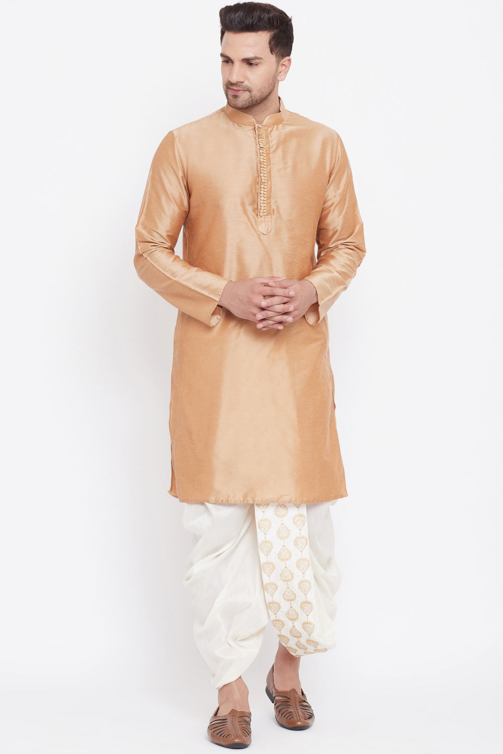 Trendy Partywear Dhoti in Cream