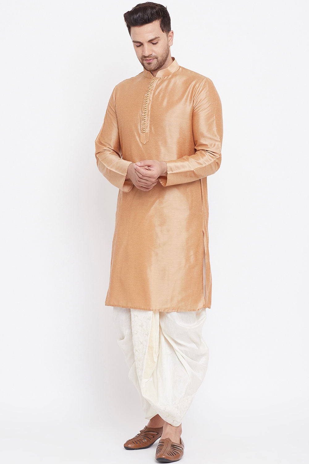 Latest Partywear Wear Dhoti in Cream