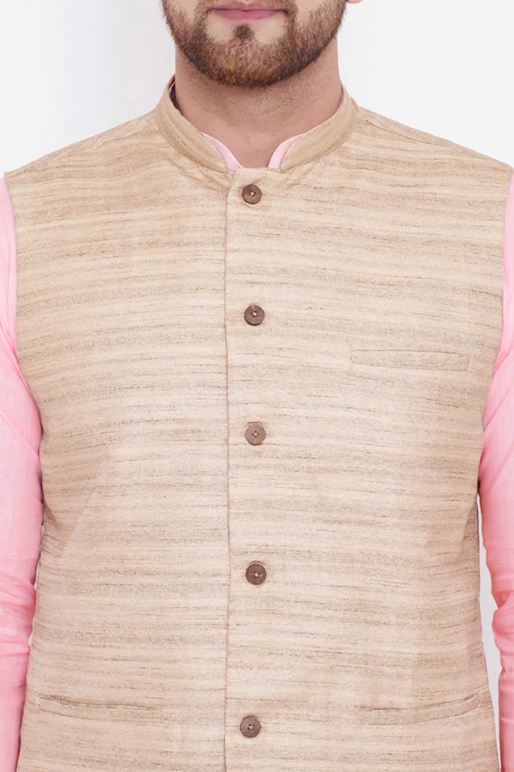 Buy Solid Kurta and Pyjama Set in Pink