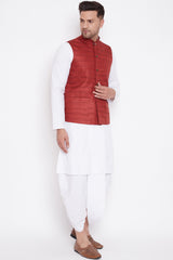 Buy Men's Kurta and Dhoti Set For Party Wear