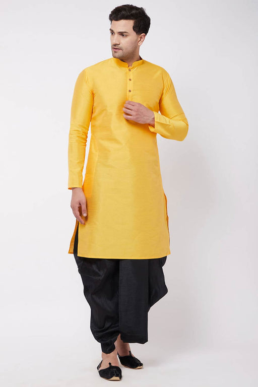 Mens kurta outlet with dhoti