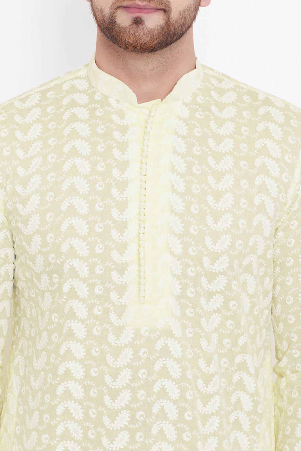 Men's Embroidered Kurta Collection.