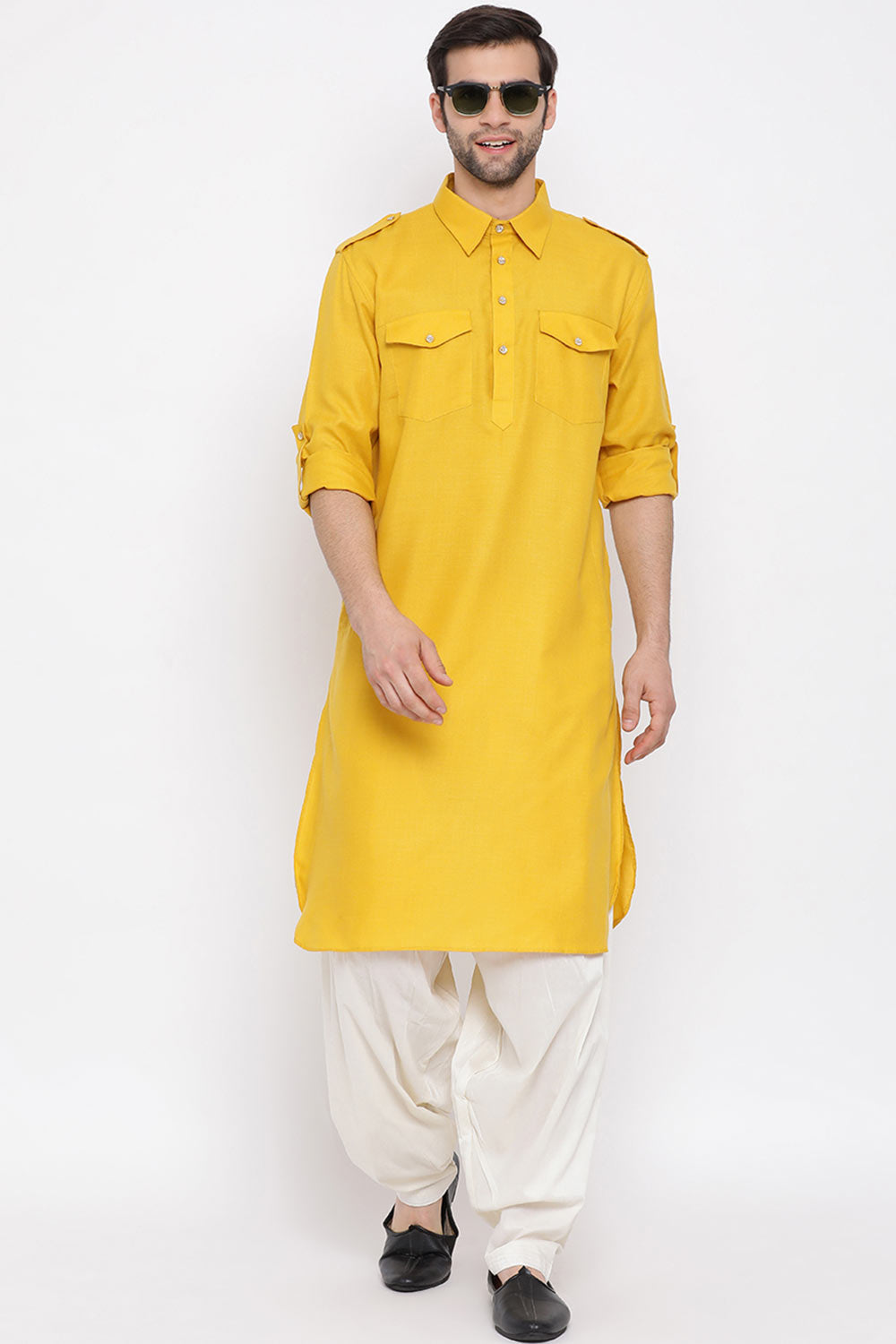 Indian Festive Cotton Pathani Kurta