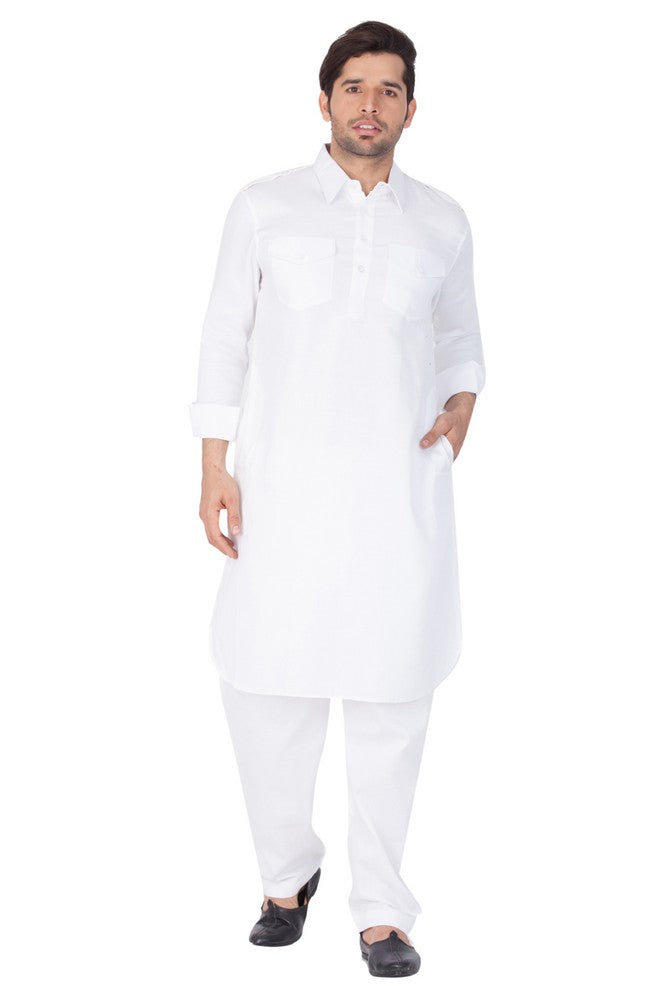 Pathani suit for mens with jacket best sale