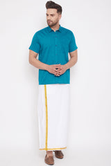 Shop Blended Cotton Shirt Online.
