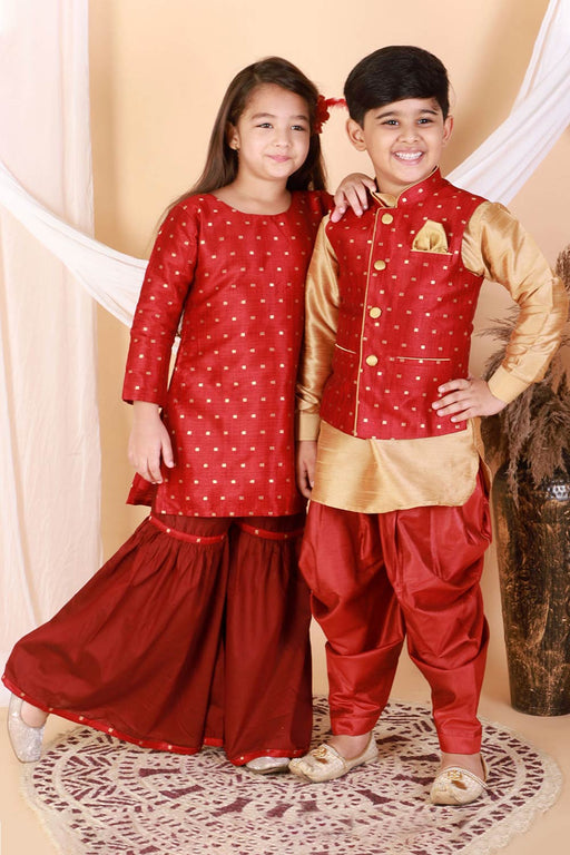 Ethnic wear hotsell for siblings