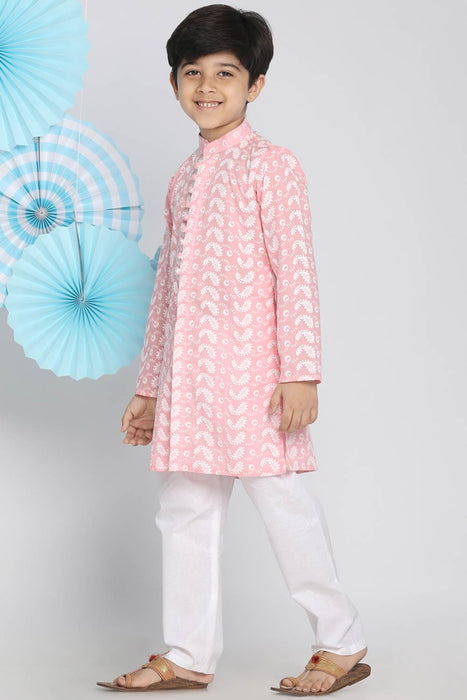 White kurta pajama shop for baby girl