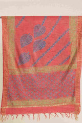 Red Silk Blend  Dupatta