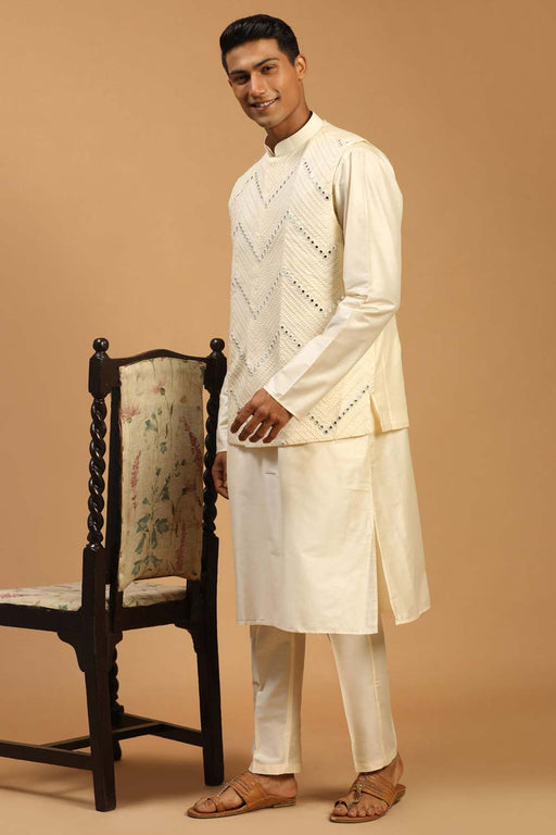 Kurta pajama half online jacket