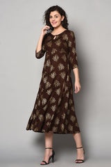 Shop Rayon Foil Print Kurti Online