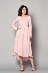 Buy Solid Kurti in Pink