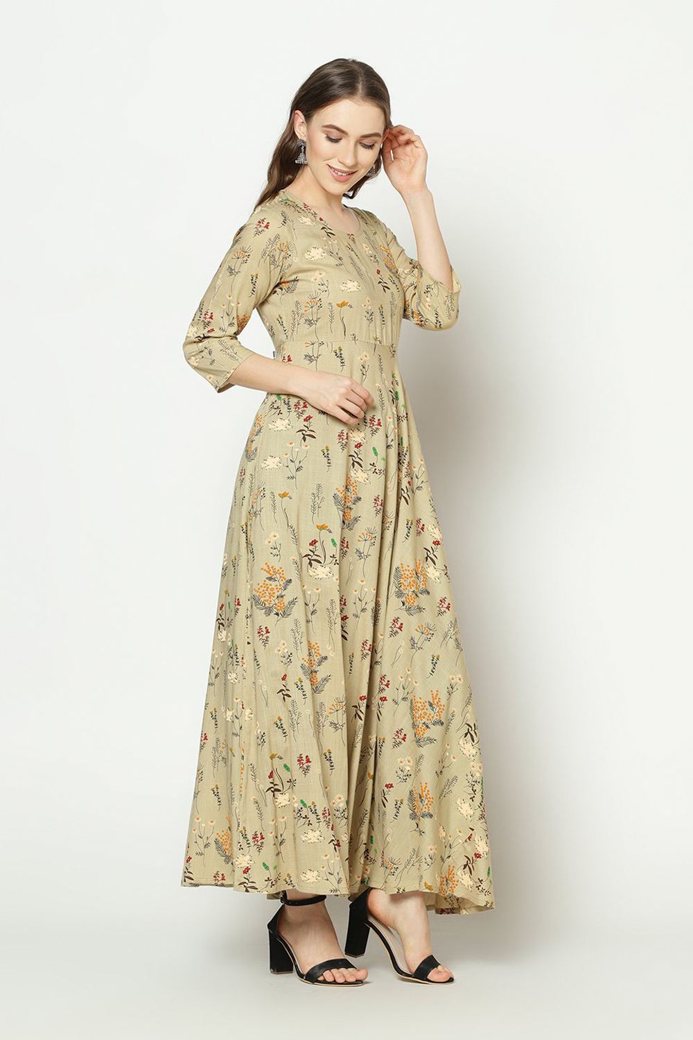 Shop Rayon Floral Dress Online
