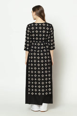 Buy Rayon Kurti in Black