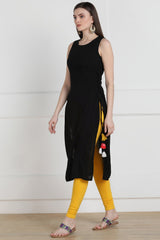 Buy Kurti in Black