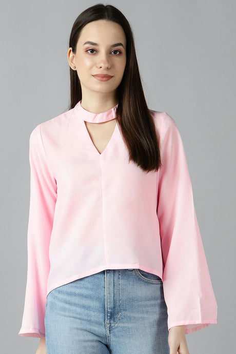 Shop Crepe Solid Top Online