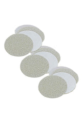 Beads Coaster Silver - Set Of 12