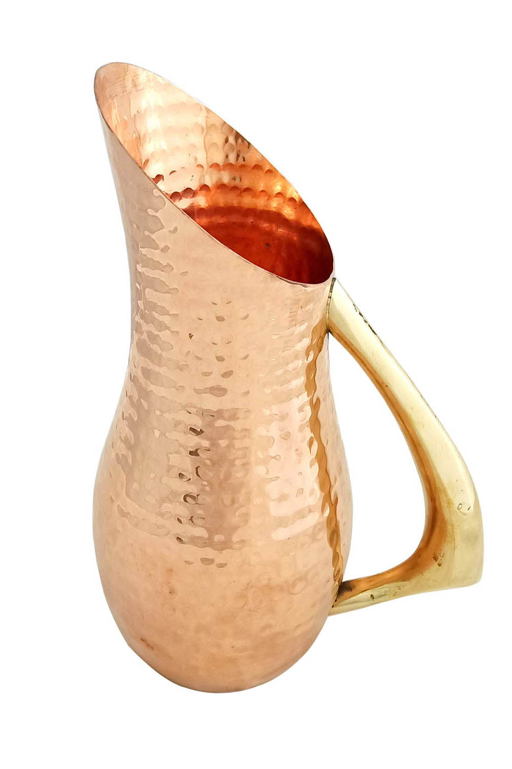 Copper Jug In Brown - 1200 Ml